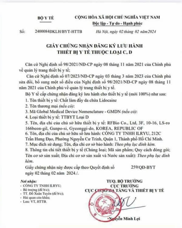 9+ loại filler Hàn Quốc tốt nhất được ưu chuộng hiện nay