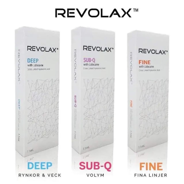 Revolax hiện được phân phối ngoài thị trường với 3 phiên bản với các công dụng khác nhau Revolax hiện được phân phối ngoài thị trường với 3 phiên bản với các công dụng khác nhau